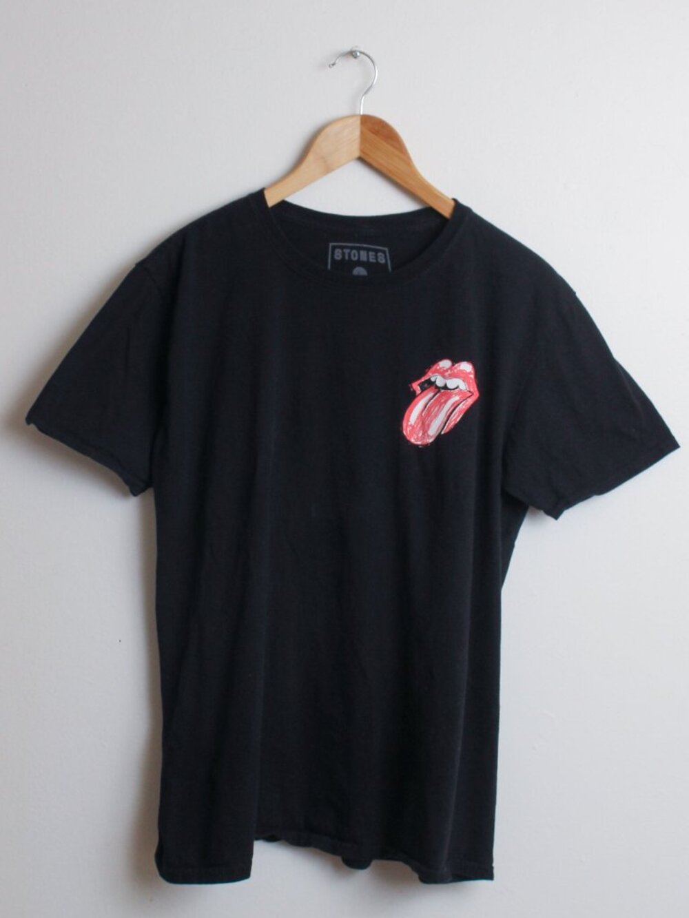 The Rolling Stones Shirt Mens Large Black 2019 No Filter Tour Band Tee